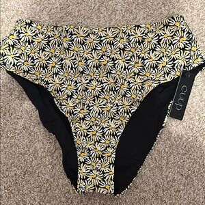CUUP High-Waisted Floral Bikini Bottom